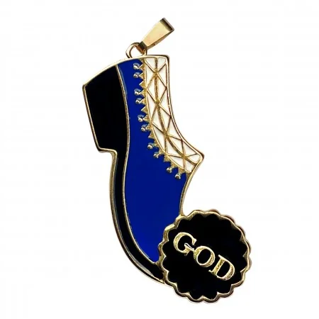 Tsarouchi GOD in blue with...