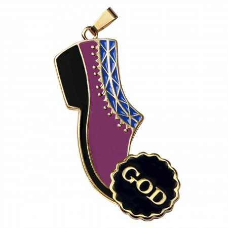 Tsarouchi GOD in purple...