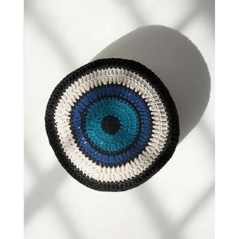 Στρογγυλό Πλεκτό Μαξιλάρι Eye Φ45cm...