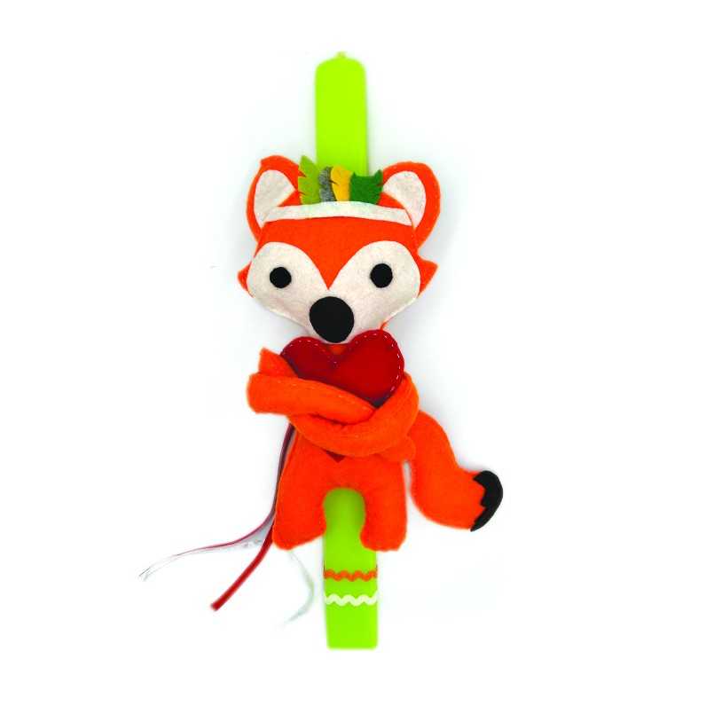 KIDS EASTER CANDLE FOX