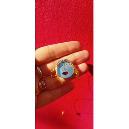 Moon~face pendant 2