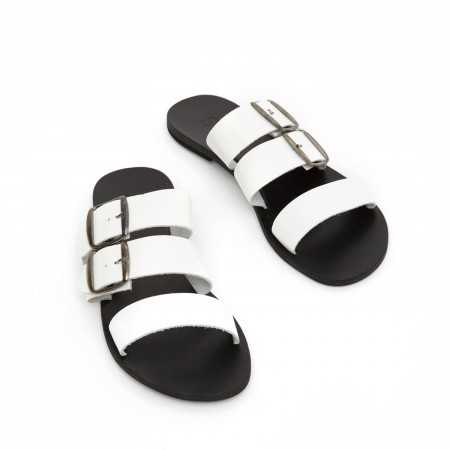 Vrahos White Sandals 2