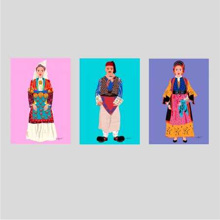 SET NO1 - 3 PIECES