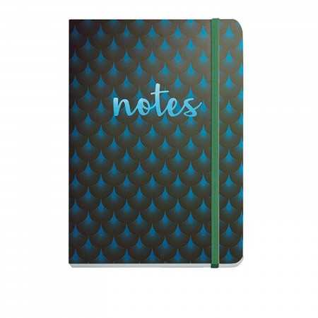 NOTEBOOK A5 NOTIZ METALLIC...