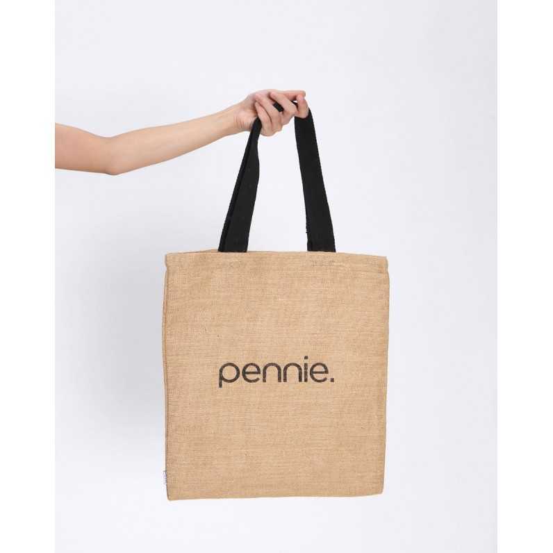 Οικολογική Tote Bag Φυσική Γιούτα...