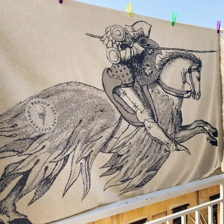 "Paladin" towel 2