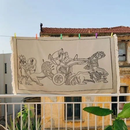 "Battle" towel