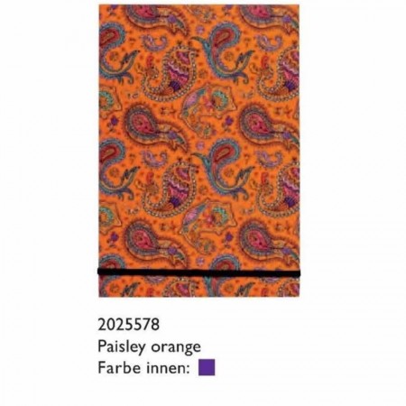 Σημειωματάριο - Paisley Orange 2