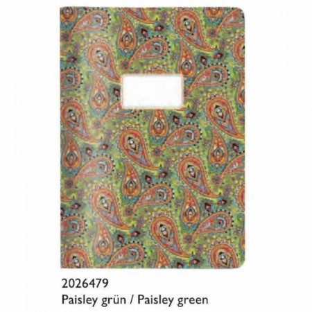 Τετράδιο Α4 - Paisley Green 2
