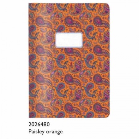 Τετράδιο Α4 - Paisley Orange 2