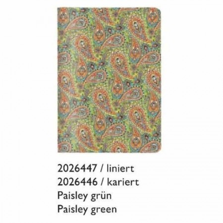 Τετράδιο Α6 - Paisley Green 2