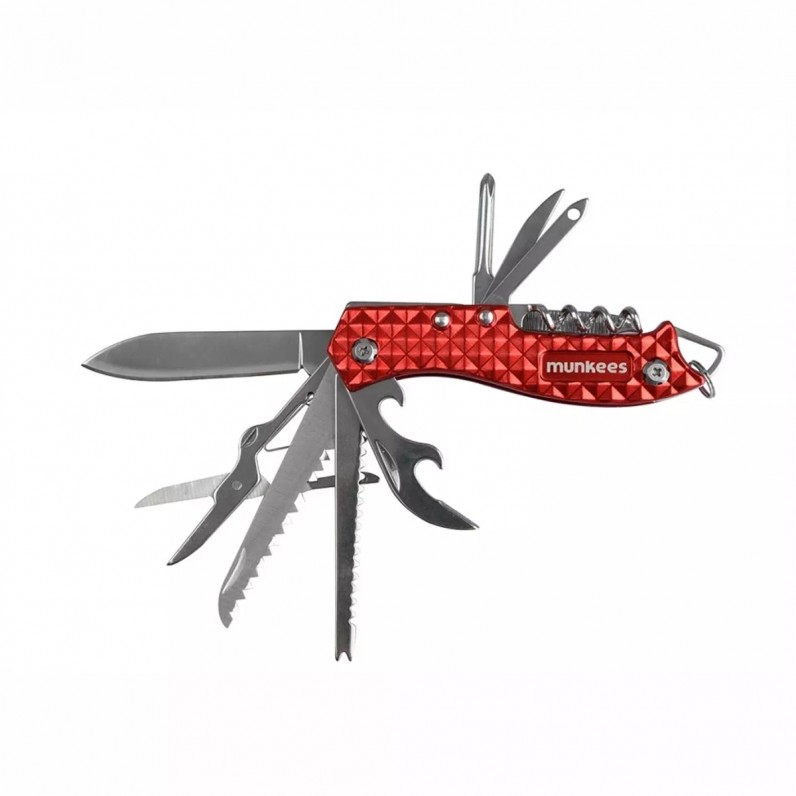 MUNKEES POCKET KNIFE METALLIC