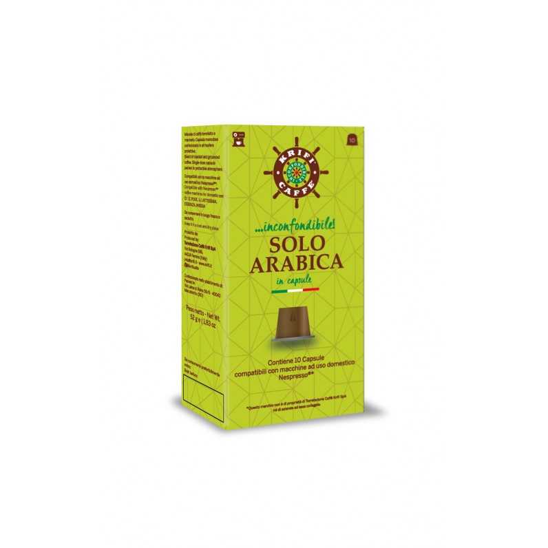 KRIFI CAFFÈ SOLO ARABICA 10 CAPS...