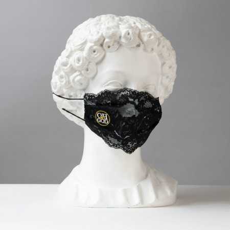 Cotton face mask with...