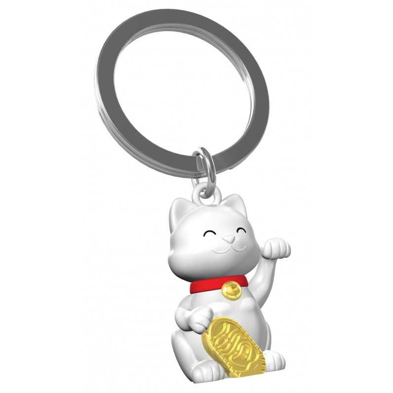 MTM VECTORBOX KEYRING LUCKY CAT WHITE...