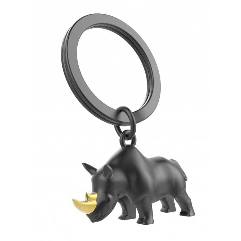 MTM VECTORBOX KEYRING RHINO BLACK/GOLD