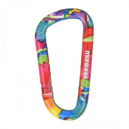 COLORED CARABINER 6 CM X 2 PCS