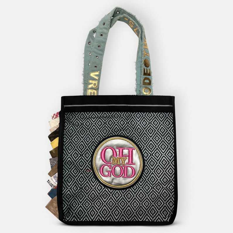 GISELE TOTE Unique Piece Handikraft -...