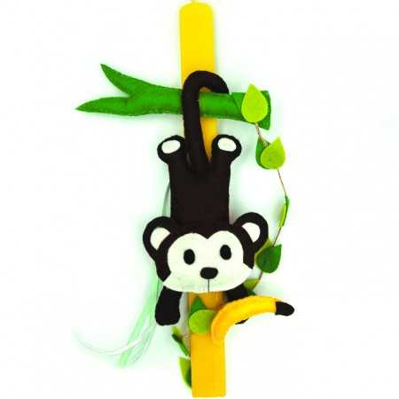 KIDS EASTER CANDLE "MONKEY"