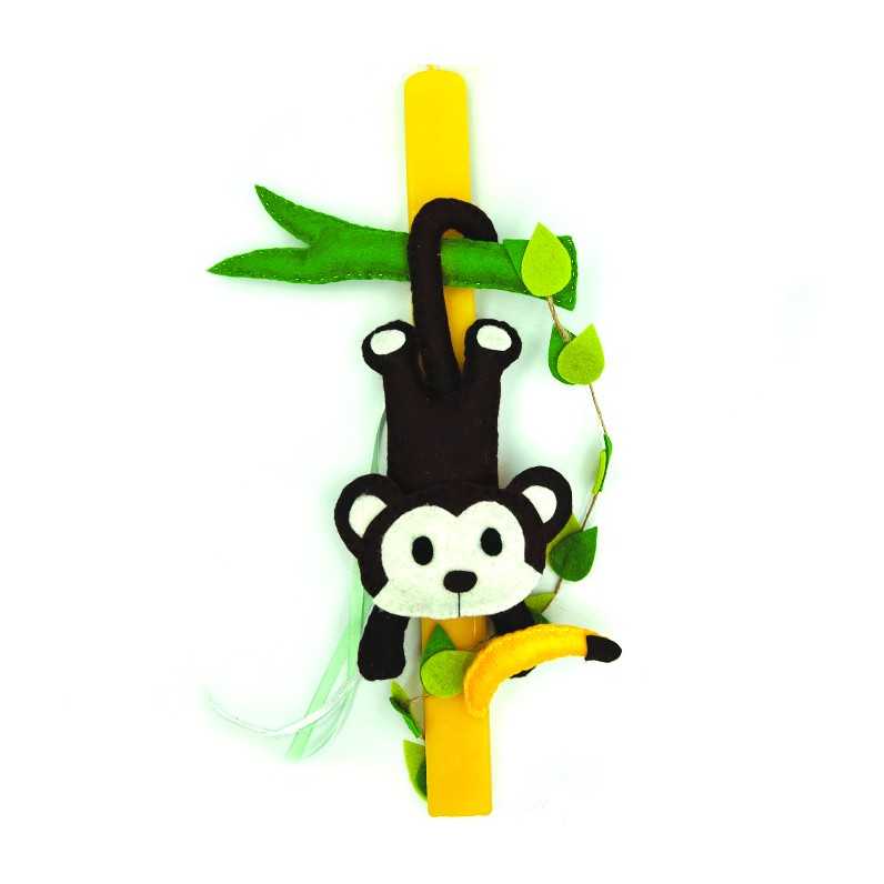 KIDS EASTER CANDLE "MONKEY"