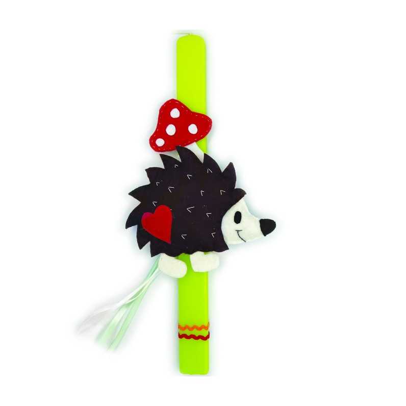 KIDS EASTER CANDLE "HEDGEHOG"