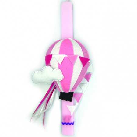 KIDS EASTER CANDLE "PINK...