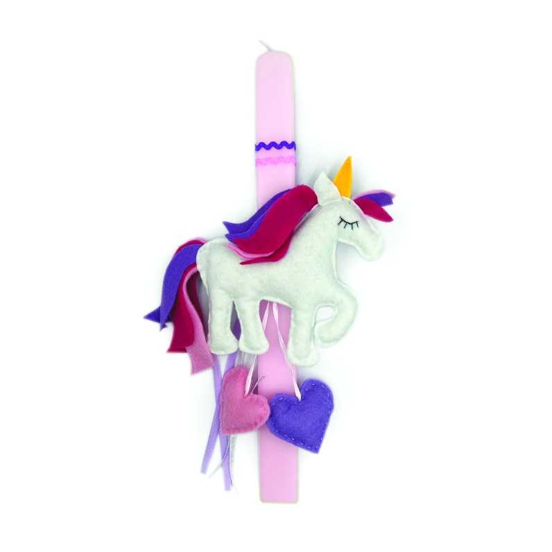 KIDS EASTER CANDLE "BABY UNICORN"