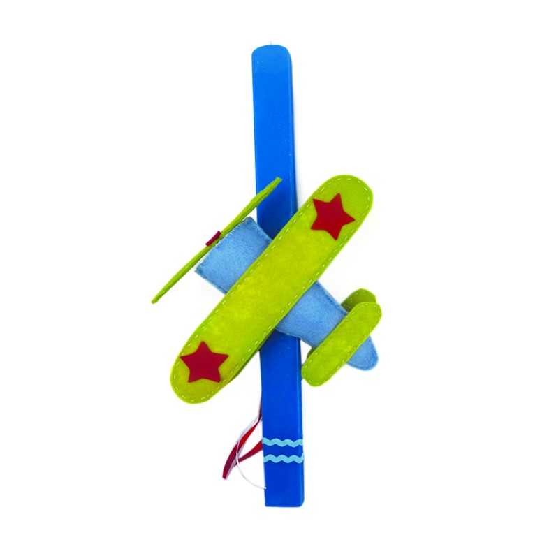 KIDS EASTER CANDLE "AEROPLANE"