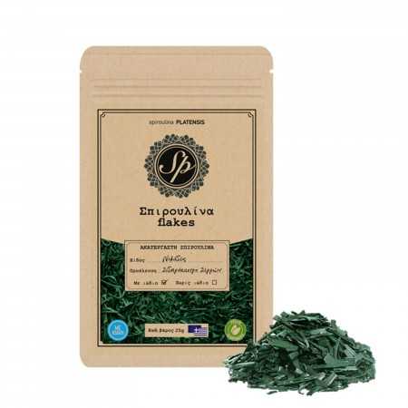 Σπιρουλίνα flakes με ιώδιο 25g
