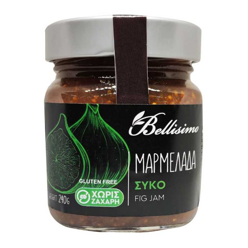 Μαρμελάδα Χωρίς Ζάχαρη Σύκο (240gr)