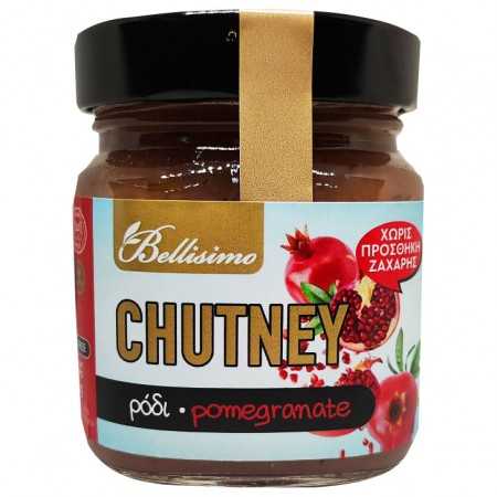 Chutney Ρόδι ΧΩΡΙΣ Ζάχαρη (225gr)