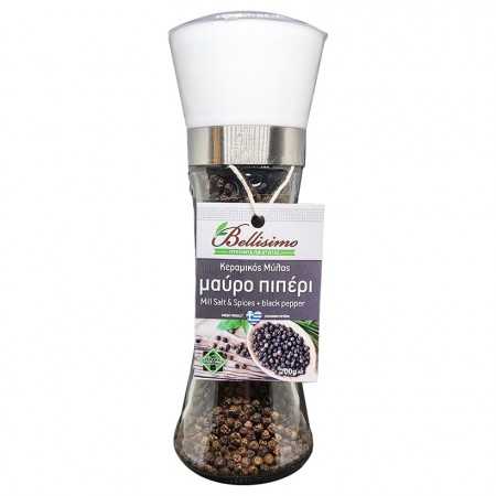 Κεραμικός μύλος μαύρο πιπέρι (80gr)