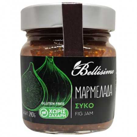 Μαρμελάδα Χωρίς Ζάχαρη Σύκο (240gr)