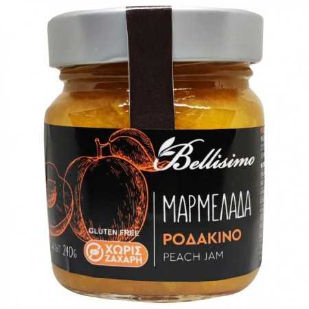 Μαρμελάδα Χωρίς Ζάχαρη Ροδάκινο (240gr)