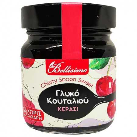 Γλυκό Κουταλιού ΧΩΡΙΣ Ζάχαρη Κεράσι (240gr)