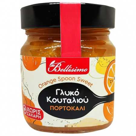 Γλυκό Κουταλιού ΧΩΡΙΣ Ζάχαρη Πορτοκάλι (240gr)