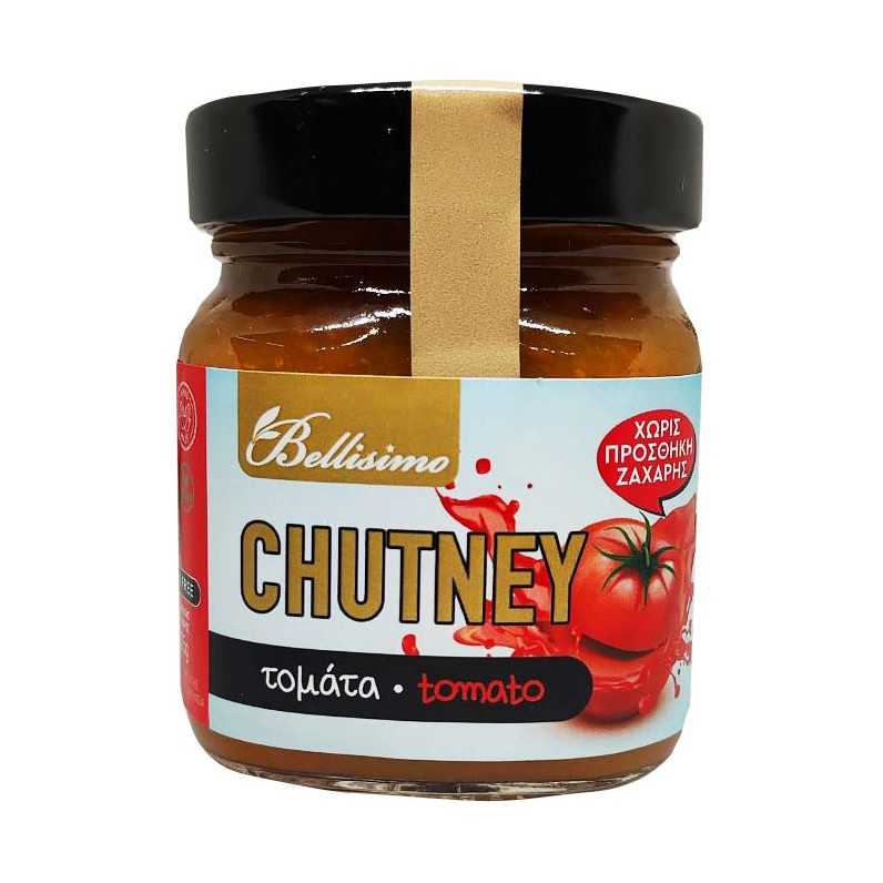 Chutney Τομάτα ΧΩΡΙΣ Ζάχαρη (225gr)