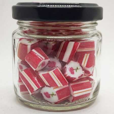 Χειροποίητες καραμέλες, βάζο, τριαντάφυλλο, χωρίς λακτόζη, χωρίς γλουτένη,  χωρίς ζάχαρη (50γρ)